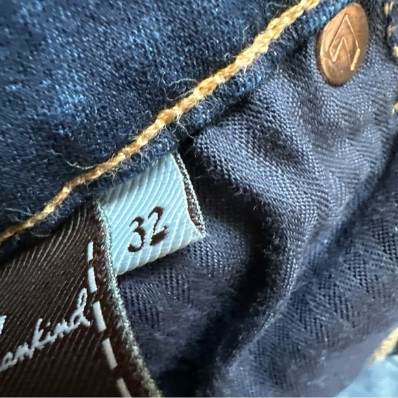7 For All Man Kind Women’s Jeans The Skinny Size 32 - Picture 8 of 11